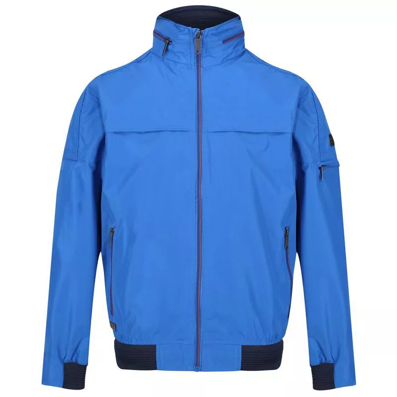 Regatta Mens Montel Waterproof Shell Jacket Nautical Blue Sportpur