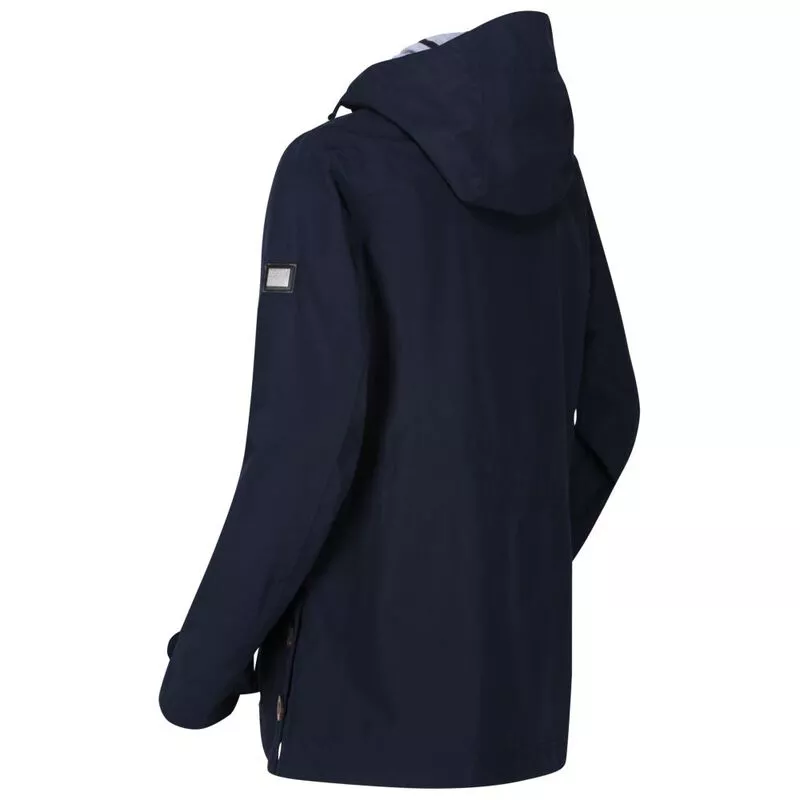 Regatta blue ninette waterproof jacket discount