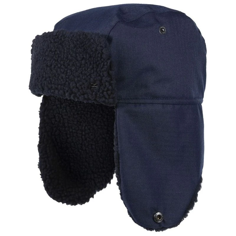 Regatta Mens Halian Trapper II Waterproof Hat Navy Sportpursuit