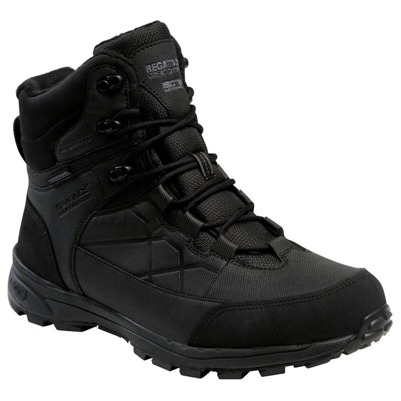 Regatta Mens Samaris Thermo Waterproof Walking Boots (Black) | Sportpu