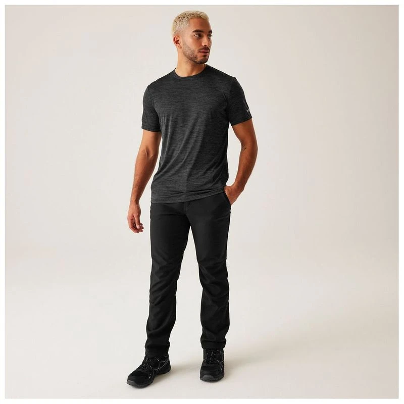 Regatta Herren Hose Fenton – Wasserabweisend, Winddicht, Softshell, Mit Elastischem Bund & Vielen Taschen