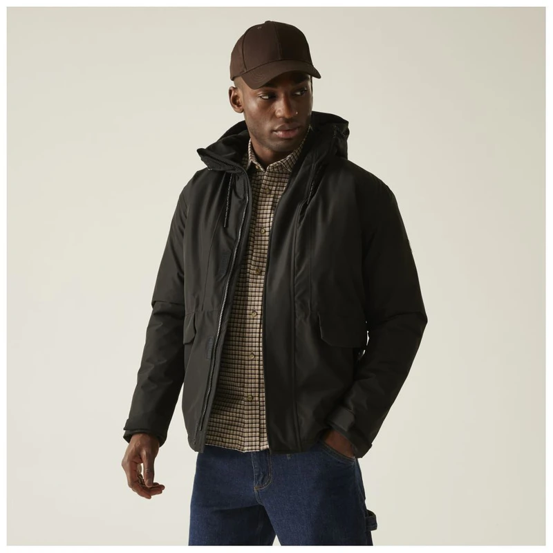 Veste 3 en 1 imperméable Homme CLASSIC - Noir