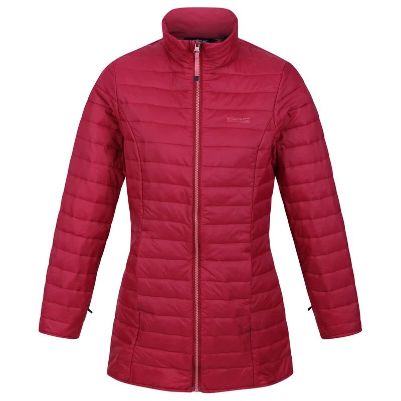 Regatta Womens Denbury IV Jacket Burgundy Rumba Red Sportpursuit.c