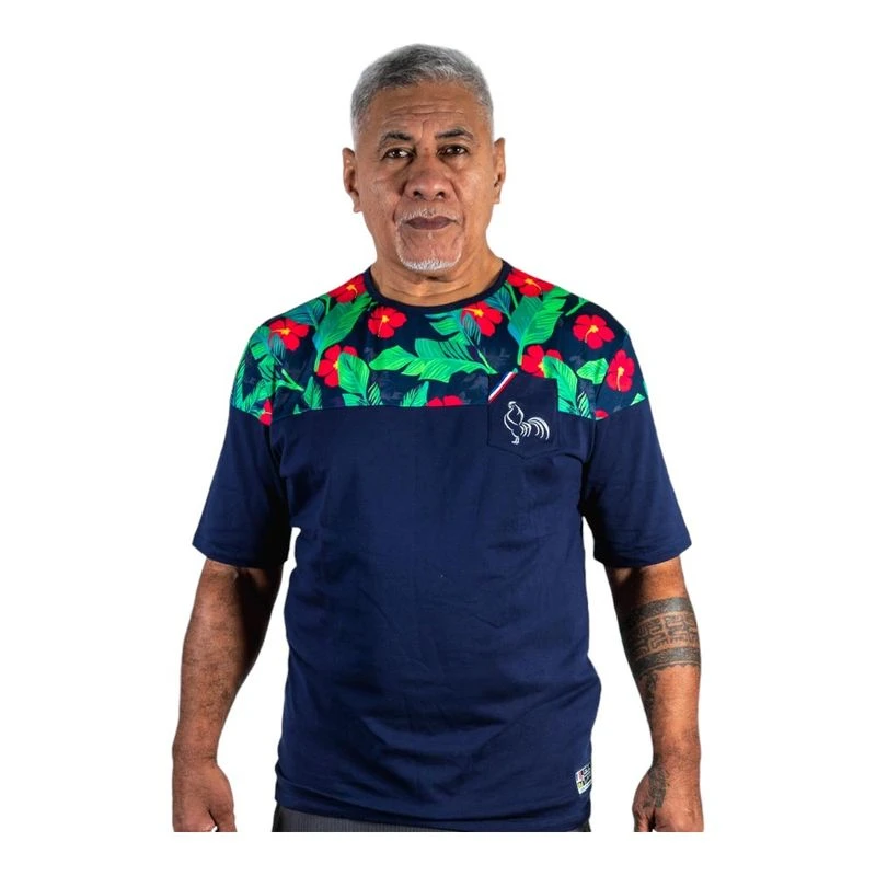 Tee shirt a fleur homme sales