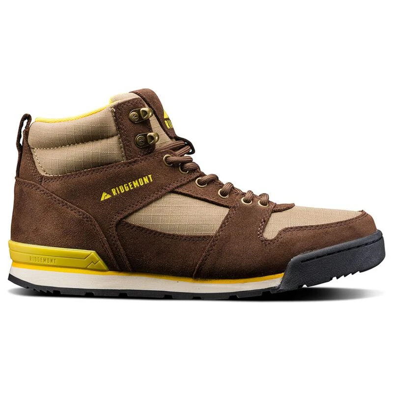 Ridgemont Mens Monty Hi Casual Boots Brown Elmwood Sportpursuit