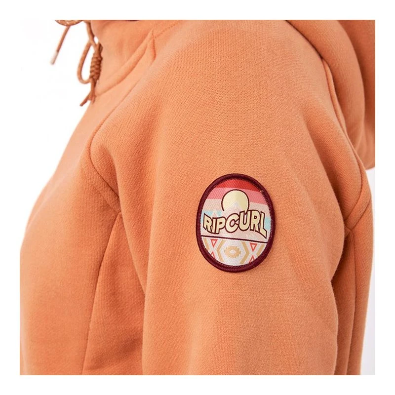 Pull Pampolina à Manches Courtes Et Capuche Orange - Taille 116, Occasion Très Bon état