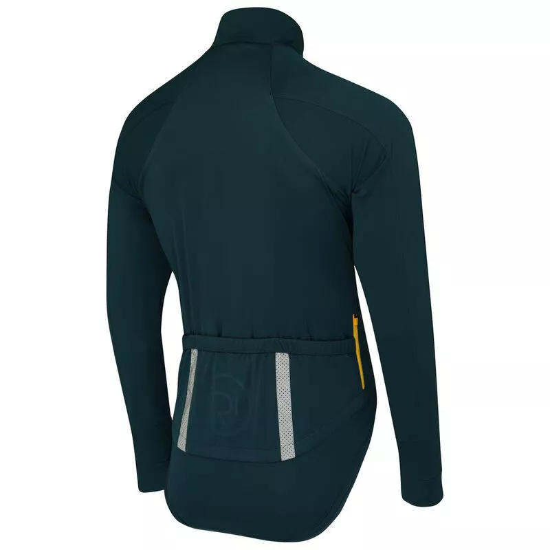 Rivelo Mens Thornecomb II Softshell Jacket (Petrol/Yellow) | Sportpurs