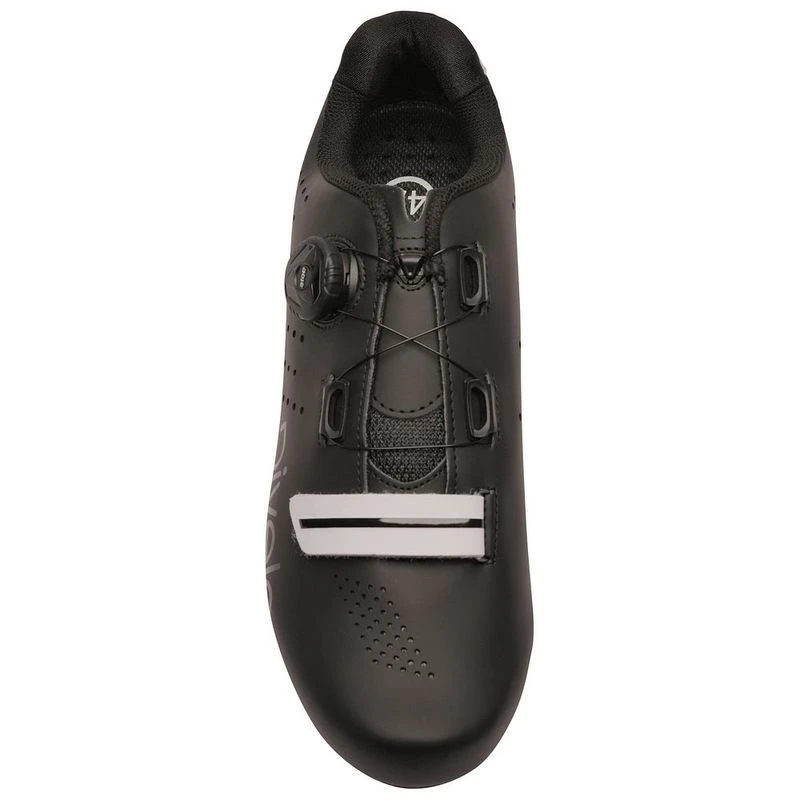 Rivelo Mennock Cycling Shoes (Black/White) | Sportpursuit.com