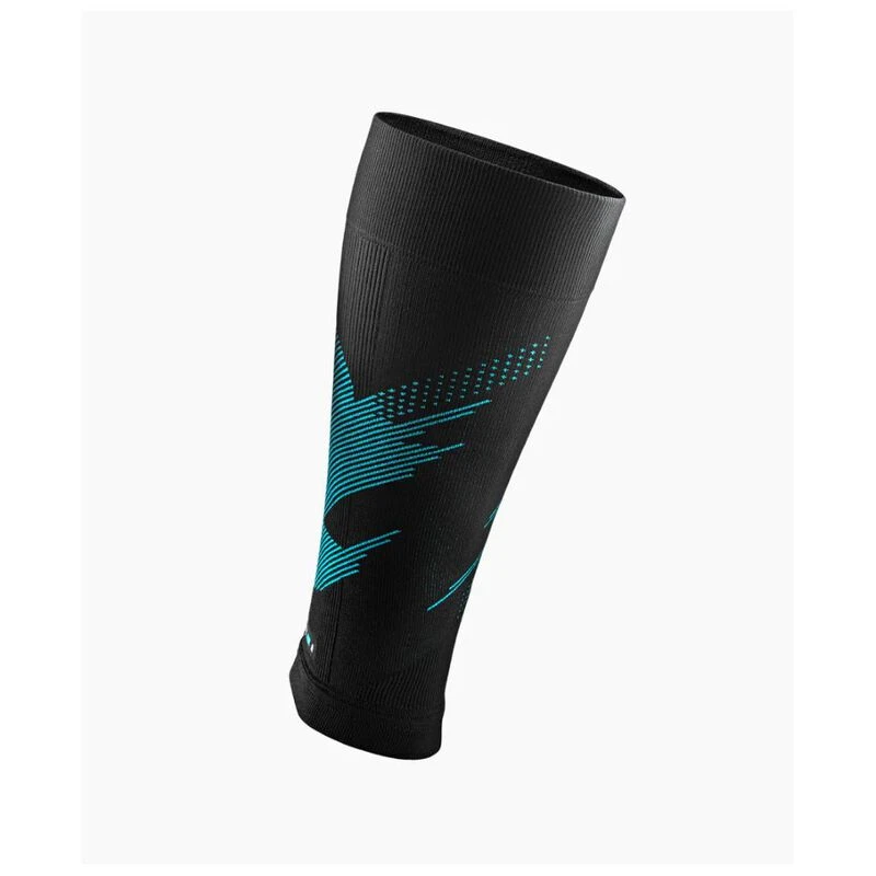 Rockay Blaze Compression Calf Sleeves (Black/Blue) | Sportpursuit.com