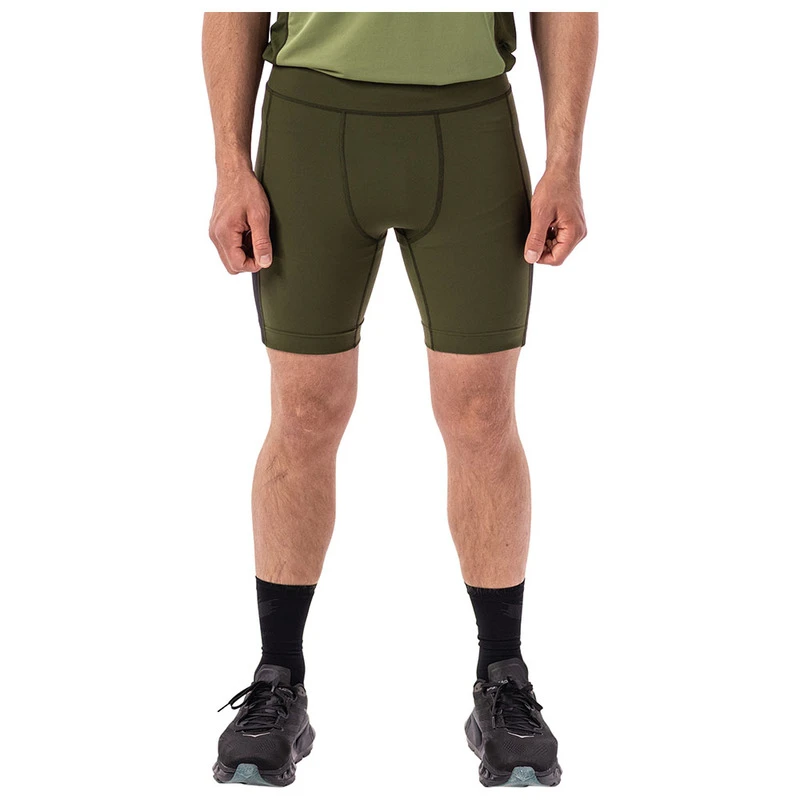 Rockay Mens Flare Half Tights (Forest Green) | Sportpursuit.com