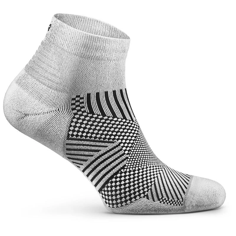 Rockay Flare Quarter Run Socks Ecowhite Sportpursuit