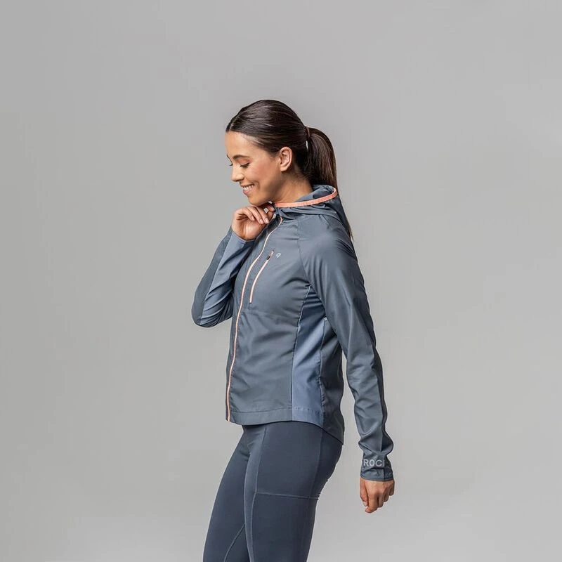 Rockay Womens Windbreaker Jacket (Dolphin Blue) | Sportpursuit.com