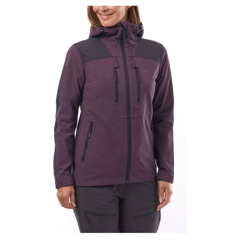 Veste Imperméable Rohan Mountain Guide Pour Femme - Taille L Violet - Occasion Très Bon état