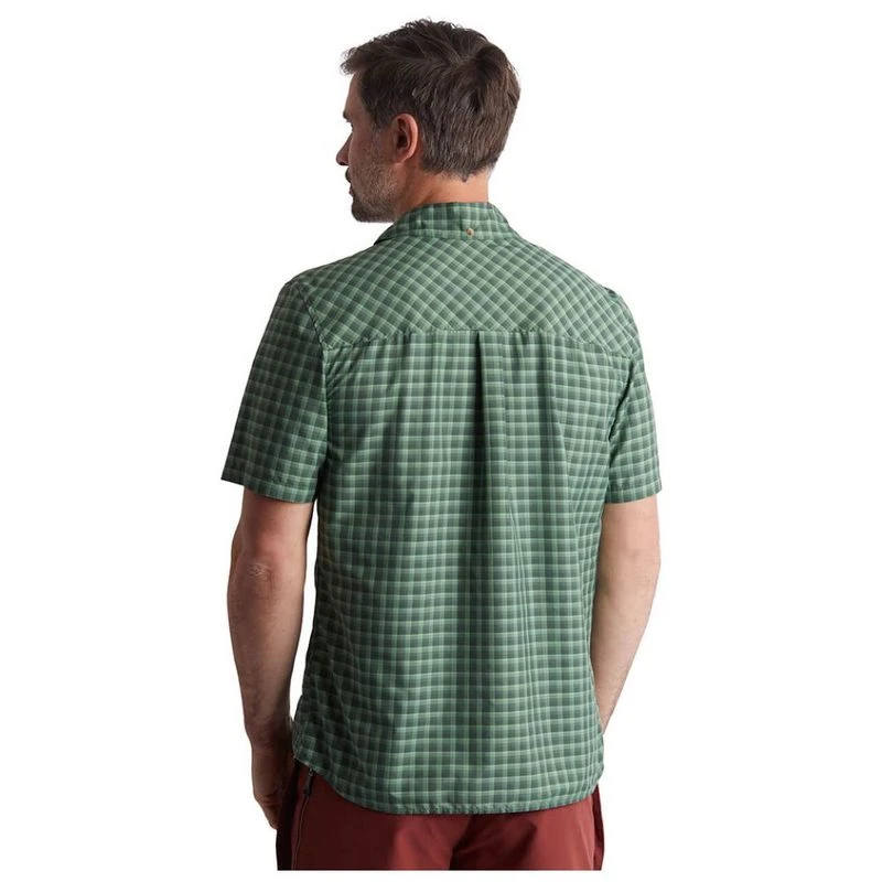 Rohan Mens Zenith Short Sleeve Shirt (Flint Green Check
