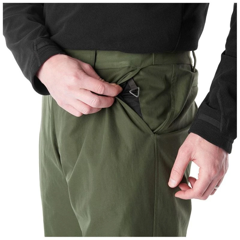 Rohan Mens Dry District Waterproof Chinos Trousers Conifer Green S