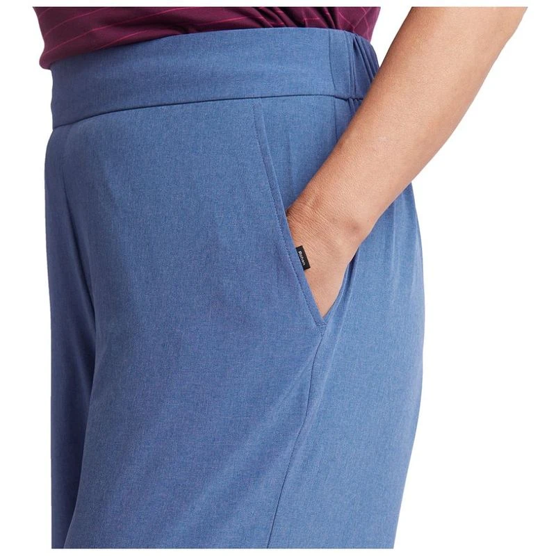 Rohan Womens Voyager Capri Length Capris Heather Blue Marl Sport