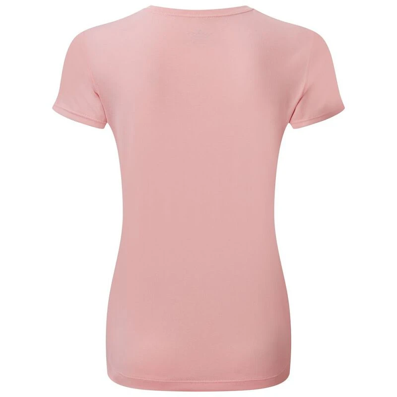 Ronhill Womens Core Short Sleeve Top (Bubblegum/Fairway