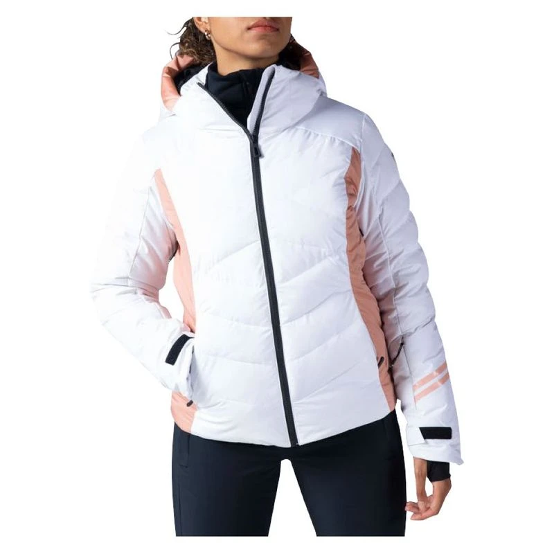 Rossignol Womens Courbe Jacket White Sportpursuit