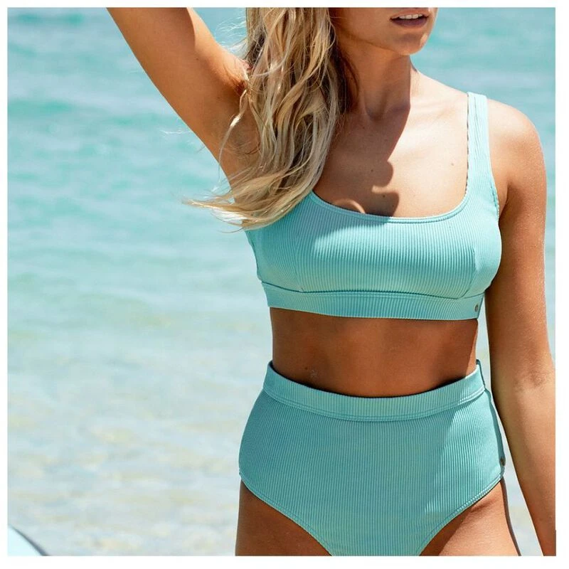 Roxy high waisted bikini bottoms sale