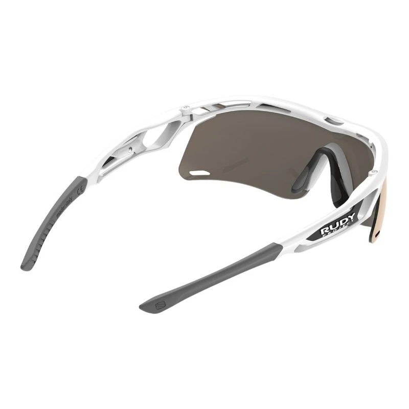 Lunettes De Soleil Rudy Project TRALYX + SLIM - Verres Multilaser Dorés, Fabriqué En Italie