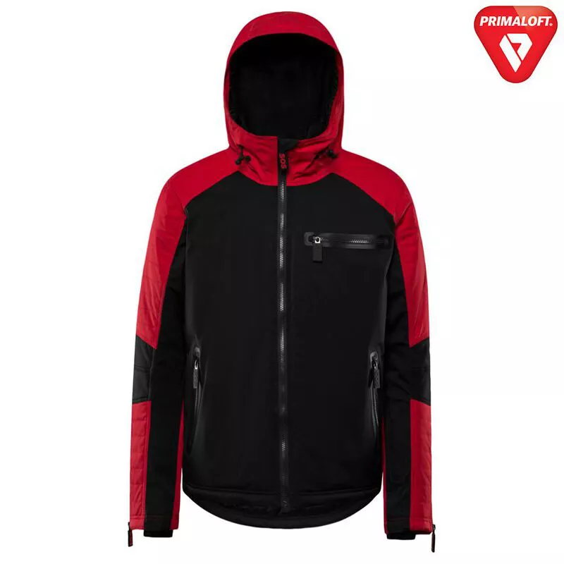 SOS Sportswear Mens Dominator Ski Jacket (Racing Red)