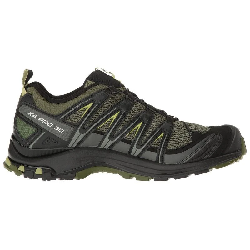 Salomon Mens XA Pro 3D Shoes AW18 Chive Black Beluga Sportpursui