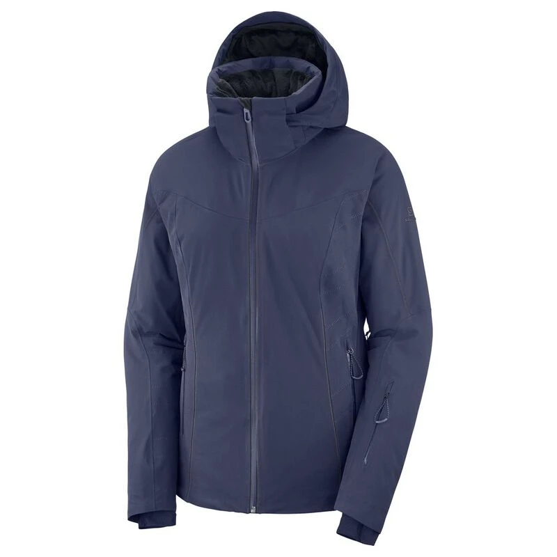Salomon Womens Whitenight Shell Jacket Night Sky Sportpursuit