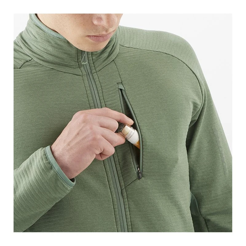 Salomon Veste Essential Lightwarm Homme Vert privatesportshop.be f