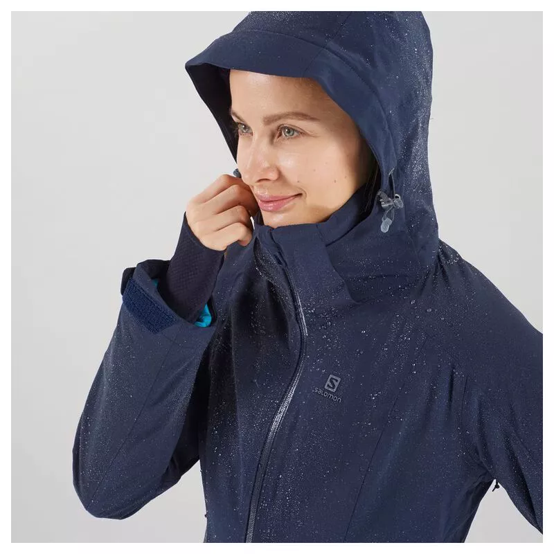 Salomon Womens Brilliant Jacket Night Sky Sportpursuit