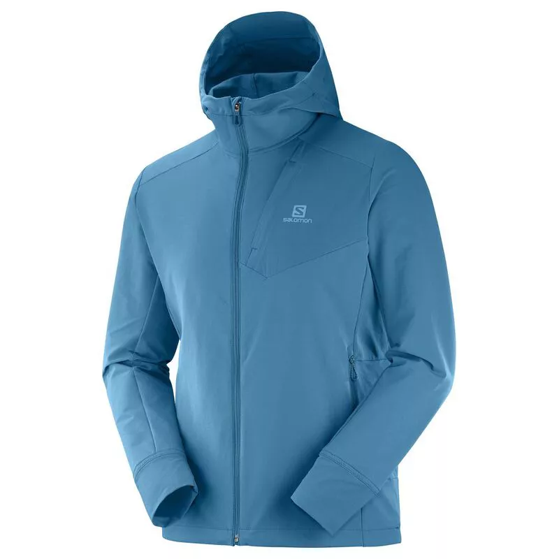 Salomon Mens Ranger Jacket Lyons Blue Sportpursuit