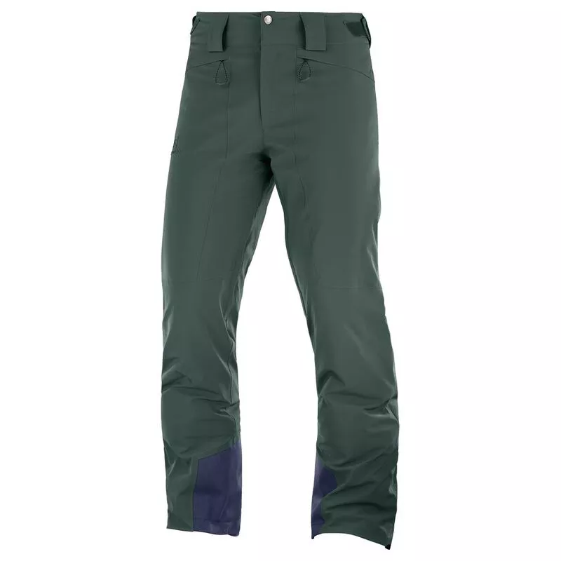 Salomon Mens Icemania Salopettes Green Gables Sportpursuit