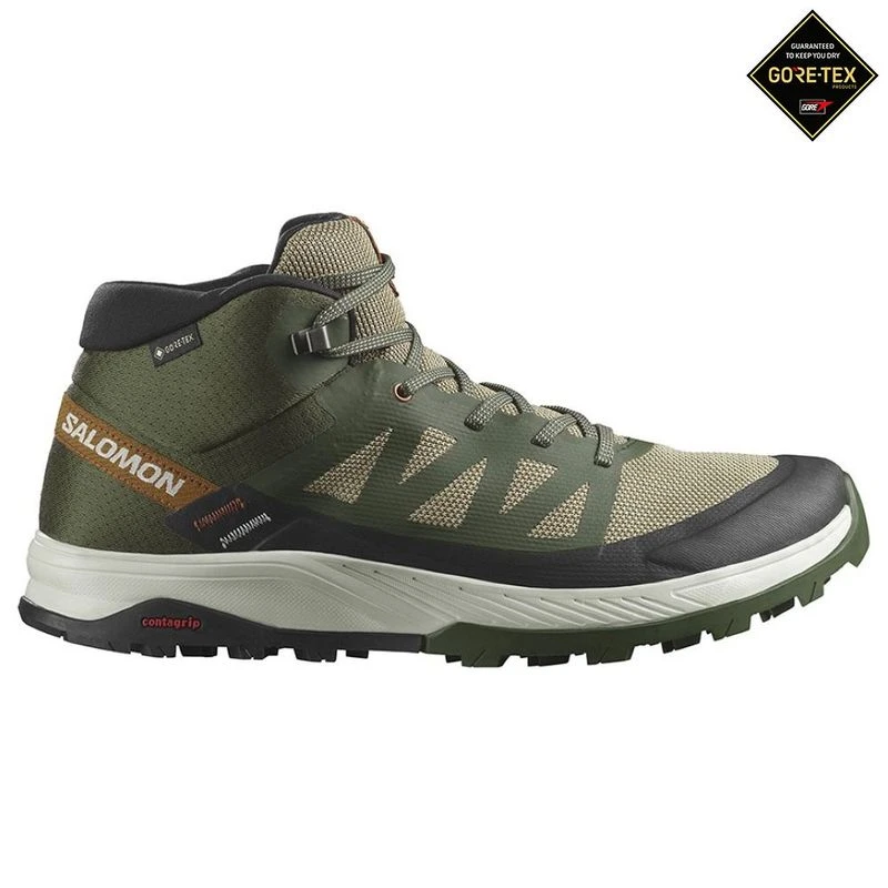 Scarpe salomon uomo verde sales