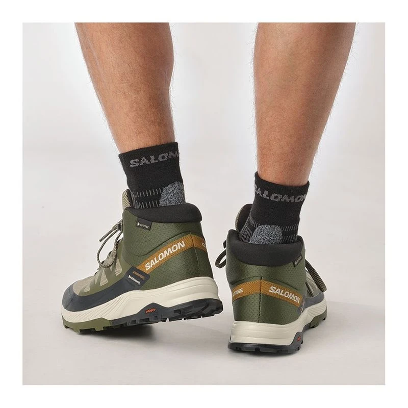Salomon Scarpe da escursionismo Outrise Mid Gore Tex Uomo Verde pr