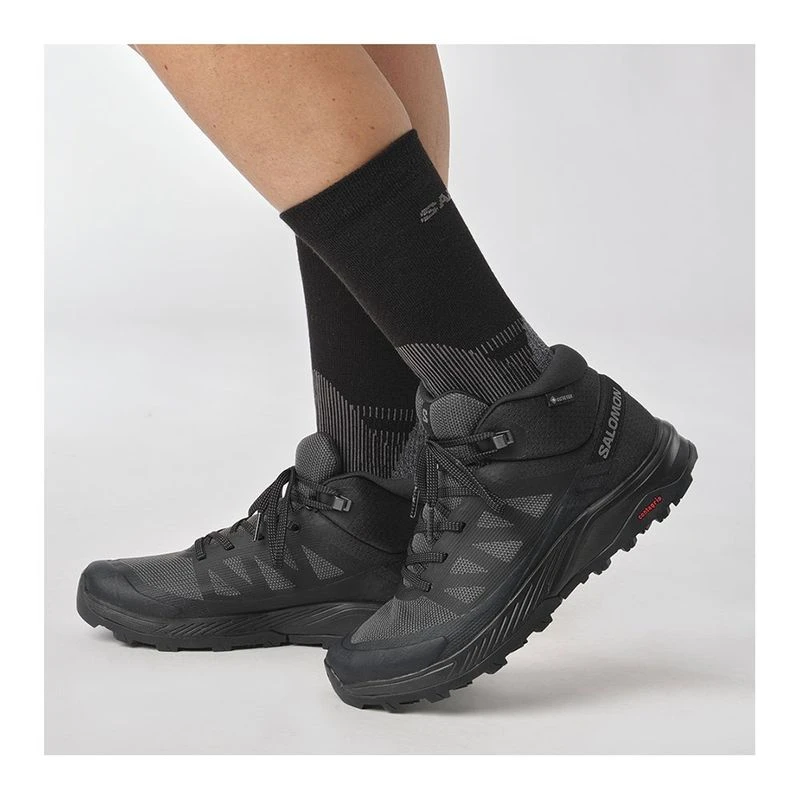 Columbia Stivali Da Escursionismo Donna Bethany Mid – Nero/Stratus, Taglia 39 Larga – Impermeabili E Traspiranti