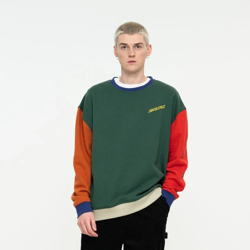 SantaCruz Pull Shadowless Dot Homme Vert privatesportshop