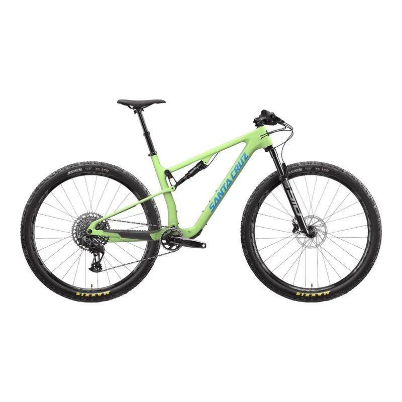 Green santa cruz bike 2025