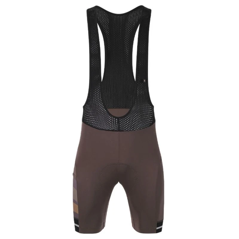 Santic Mens Dante Bib Shorts Brown Sportpursuit