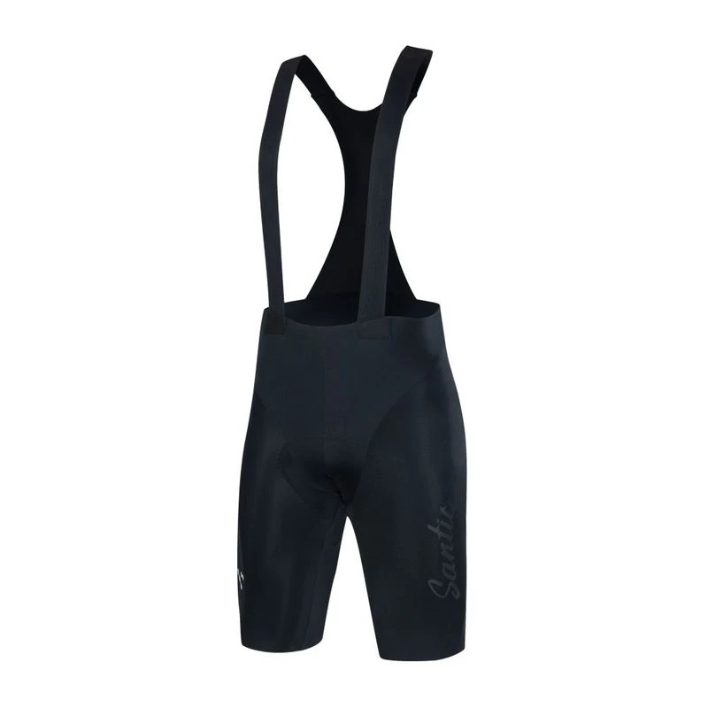 Santic Mens Strategy Bib Shorts Black Sportpursuit