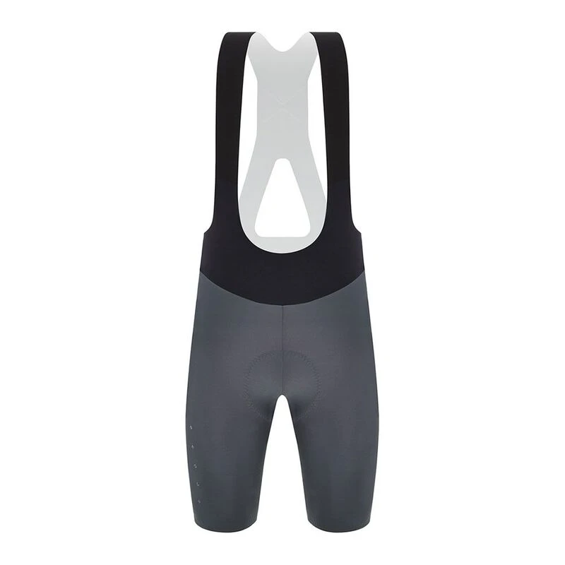 Santini Mens Redux Speed Bib Shorts Grey Sportpursuit