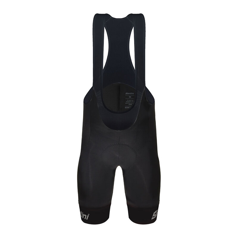 Short De Vélo Homme Santini SMS - Noir, Taille S - Avec Pads (Occasion)