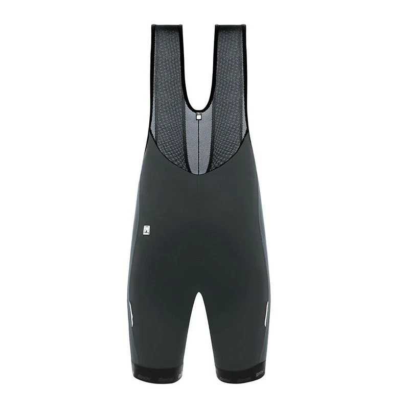 Santini Mens Gara Bib Shorts Grey Sportpursuit