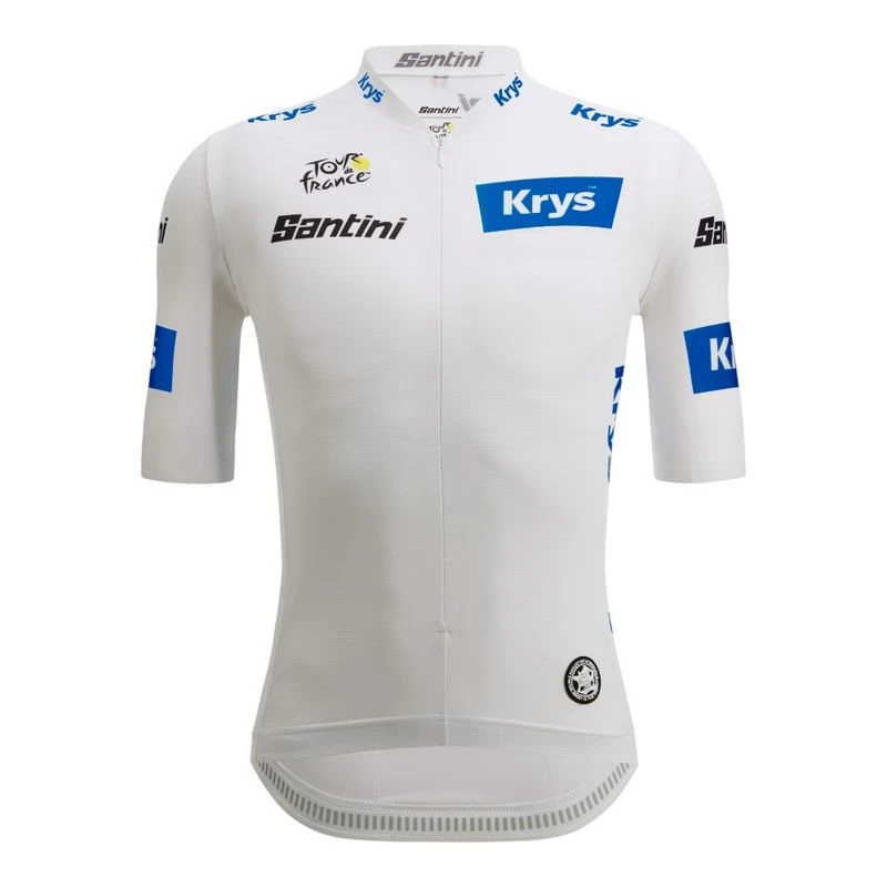 Santini La Vuelta White Jersey - Cycling Jersey Men's | Free UK Delivery