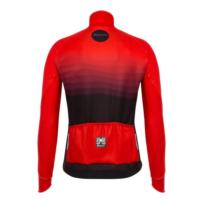 Santini Veste coupe-vent Custom Duke (Rouge) | privatesportshop.fr
