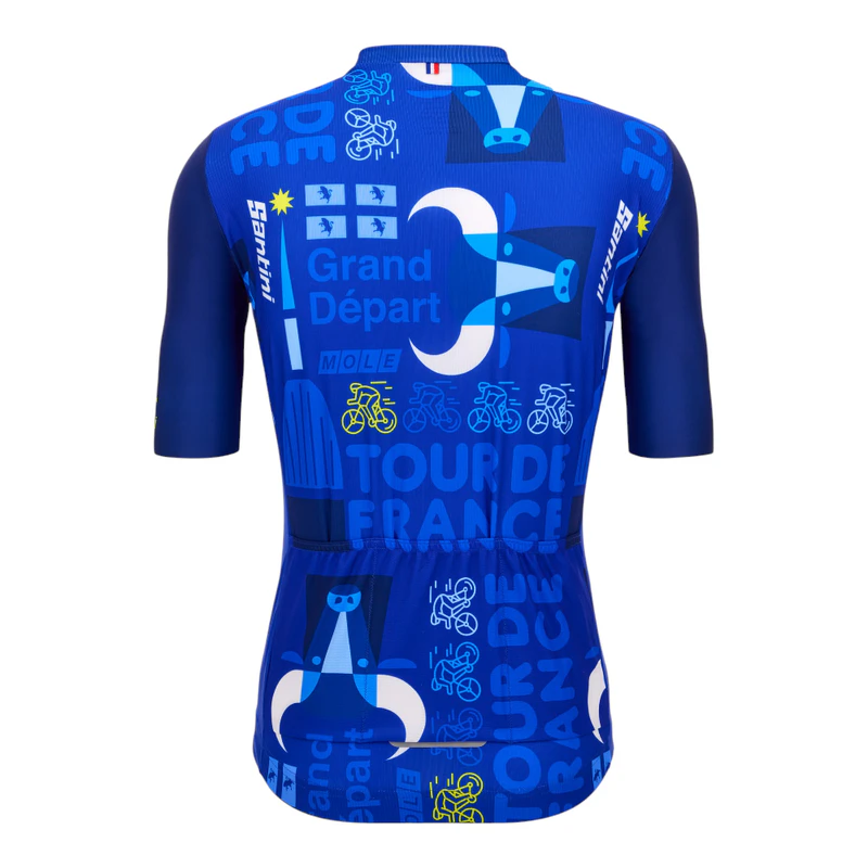 Maillot Cyclisme Santini Italia Taille L Multicolore | Manches Courtes | Neuf Avec étiquettes