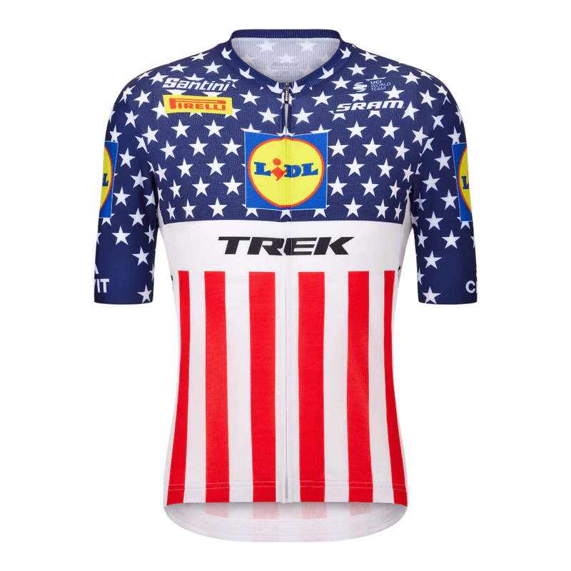 Lot De 2 Maillots Cycliste Santini Homme - Rouge Et Bleu - Taille XXL (2XL) - Neufs Avec étiquettes