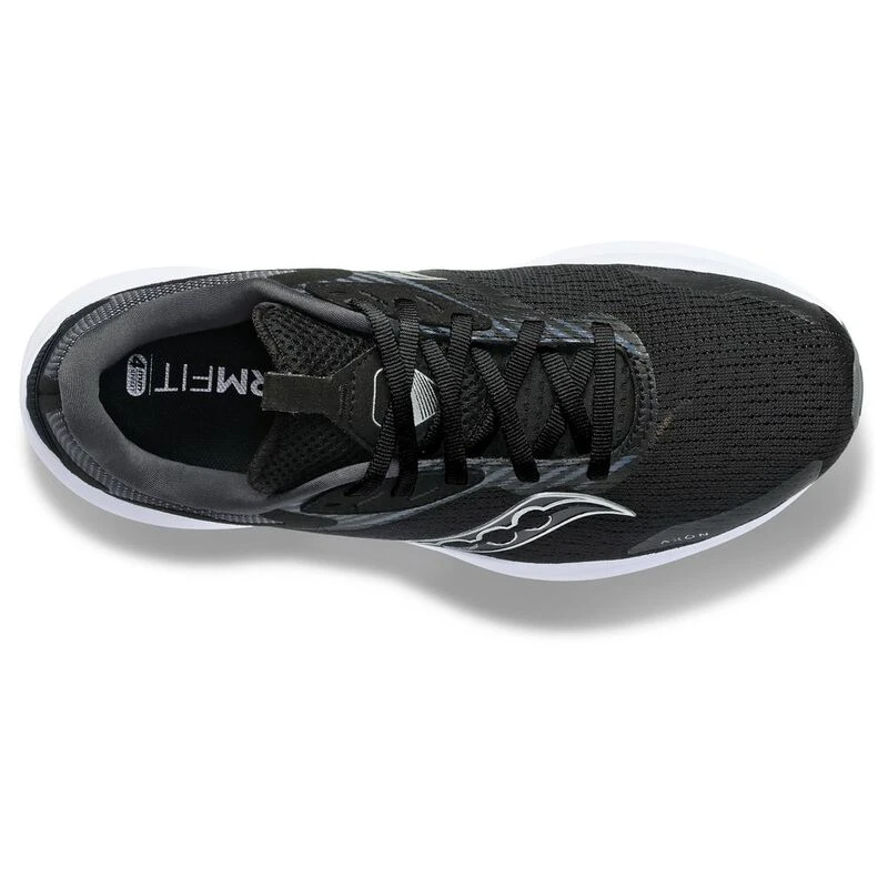 Saucony Mens Axon 2 Running Shoes Black White Sportpursuit