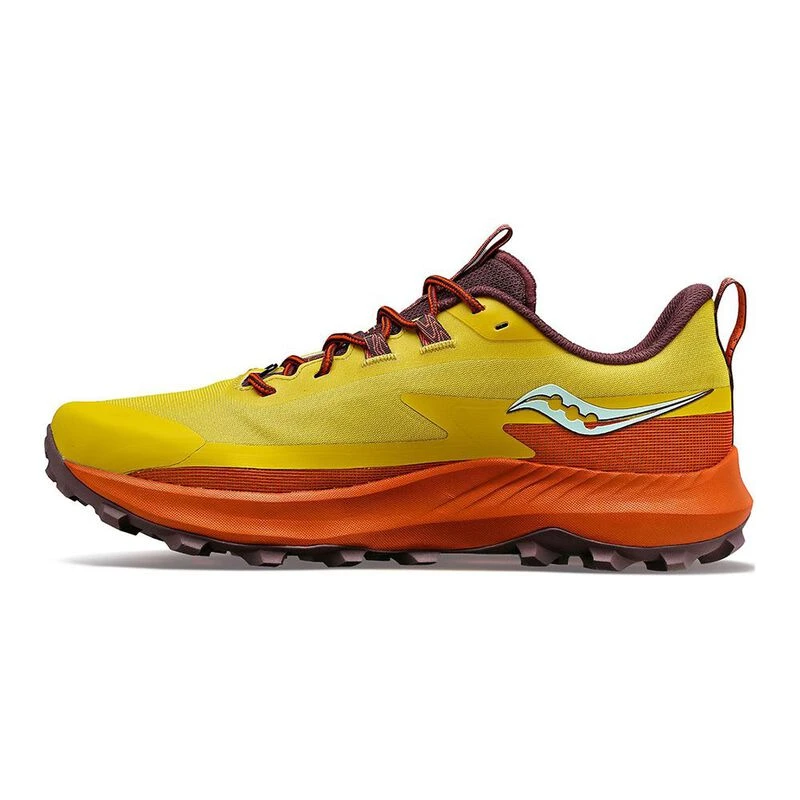 Saucony Womens Peregrine 13 Trail Running Shoes Yellow Sportpursui