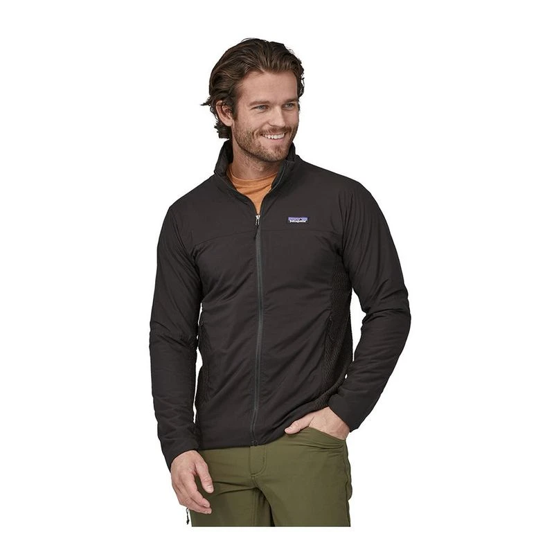 Patagonia Mens Nano Air Light Hybrid Jacket Black Sportpursuit
