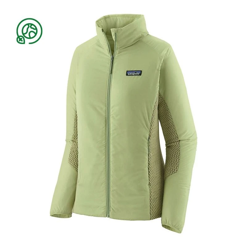 Patagonia Womens Nano Air Light Hybrid Jacket Green Sportpursuit.c