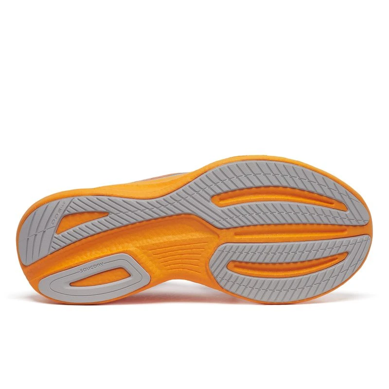 Saucony Womens Ride 17 Running Shoes Orange Sportpursuit